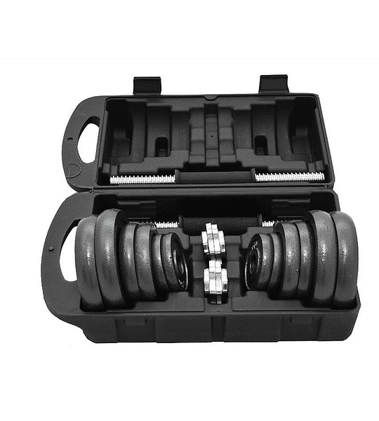 Set 20kg Maletín Cast Iron